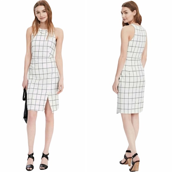 Banana Republic Dresses & Skirts - Banana Republic Windowpane Sheath Dress